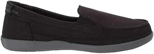 Crocs Women's Walu Loafers, Black/Slate Grey, Numeric_4 | Image 5