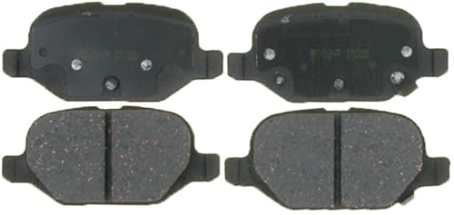Plaquettes de frein céramique ACDelco 14D1569CH pour un confort de conduite supérieur