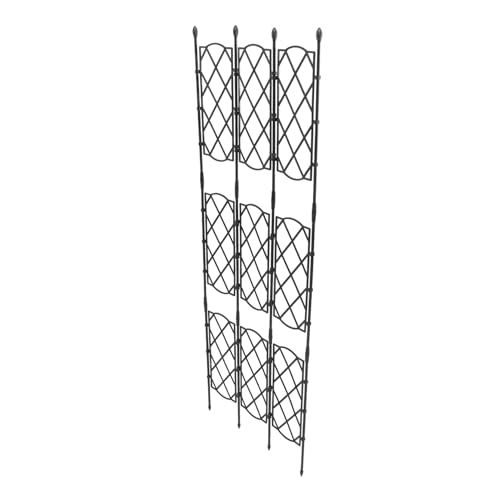 BESTonZON 鉢植え対応ガーデントレリス 製耐久性植物支柱 クライミングプランツ用屋内外兼用スタンド ローズや朝顔用園芸サポートラック
