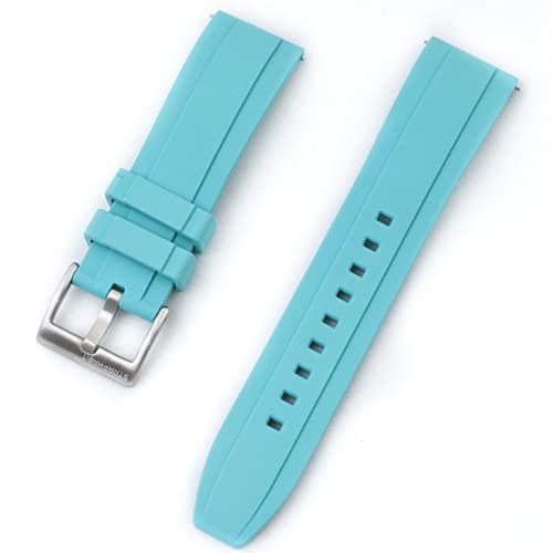 Image of StrapHabit Quick Release Rubber Watch Strap Band FKM 20mm 22mm 24mm