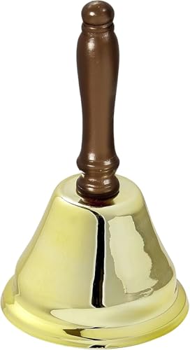 W WIDMANN MILANO Party Fashion - 05381 - Campana, campana a mano, accessorio, Babbo Natale, Babbo Natale, Natale, carnevale, festa in maschera