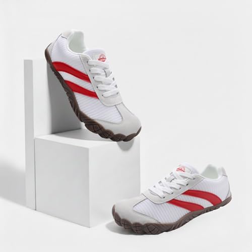 Image of Barefoot Shoes Women Casual Sneakers,Wide Toe Box Shoes Women Zero Drop Barefoot Shoe Men,Minimalist Trail Running Shoe,Non-Slip Lightweight Breathable Comfortable Fashion Walking Hiking Shoes Unisex