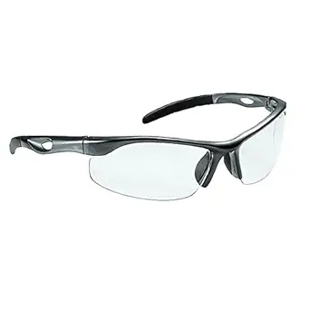 Galeton 9200340 Cyclone Contemporary Scratch and Impact Resistant Lenses Safety Glasses, Clear