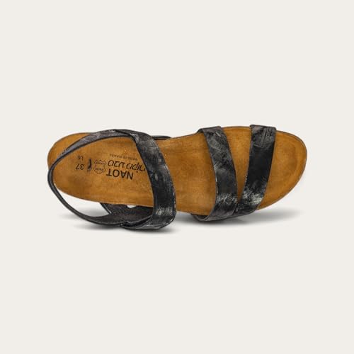 Image of NAOT Kayla Women's Sandals - Supportive 3-Strap Design with Backstrap, Cork & Latex Footbed - Arch Support - Travel-Friendly Comfortable Walking Sandals for All-Day Wear