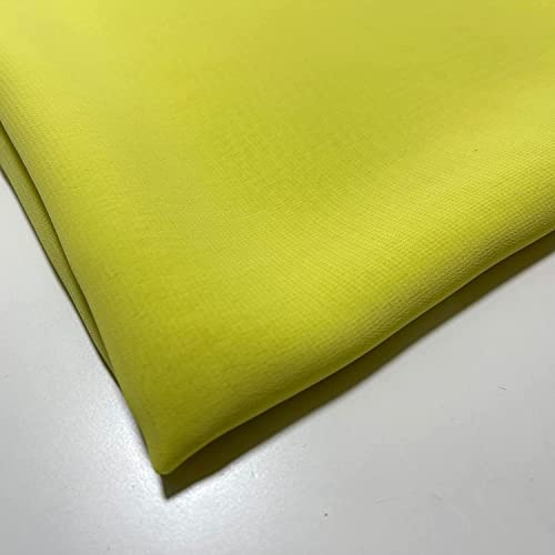 Clearance Chiffon Sheer Fabric Plain Soft Polyester Wedding Arch Dress Craft Material 44", 112 cm Wide Sold As Pre - Image 2