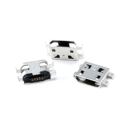 100PCS Micro USB 5Pin 5P Socket Connector Mini USB SMD DIP Female