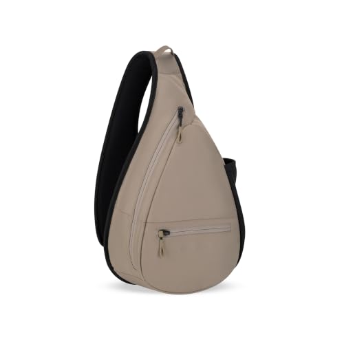 Image of Sherpani Esprit, Sling Backpack, 10L Travel Bag, Right-Handed Shoulder Sling Purse, Crossbody Backpack, Travel Gifts, RFID Protection (Dune)