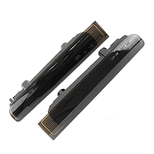 delicious White Clignotants dynamiques Feu Stop Rouge/fumé 3te 3 Feu Stop pour VW pour Transport T5 T6 pour Caravelle pour Multivan Rétroviseur Rétroviseur Clignotant (Color : Smoked Lens) Cover