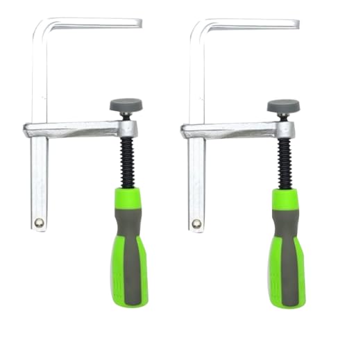 Wzxksoac Abrazaderas de Riel en T XT2 - Abrazaderas de Sujeción para Cercas XT XTENDER (XT524, XT536) - Uso para Carpintería de Sujeción de Riel en T, Paquete de 2