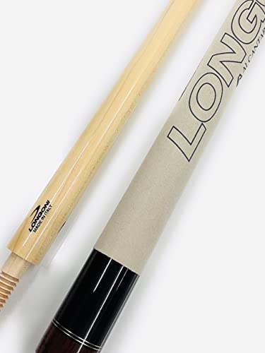 Taco de billar Longoni Carom Black Fox con Suede Wrap miniatura 3