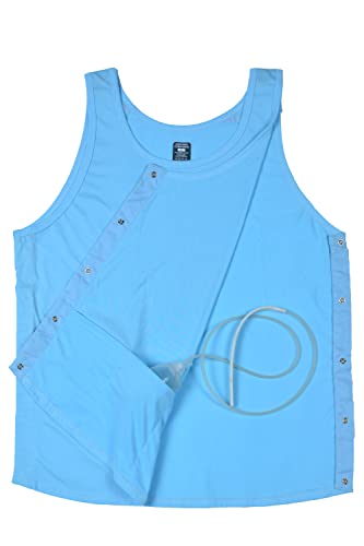 Image of Inspired Comforts Post Surgery Mastectomy Recovery Tank Top with Drain Pocket & Snap-Access