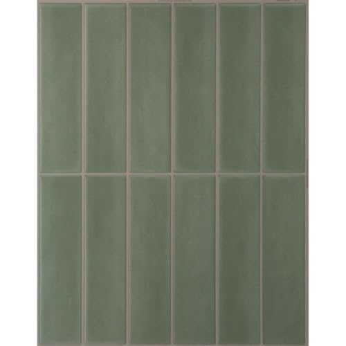 Smart Tiles Stacked Olive Green