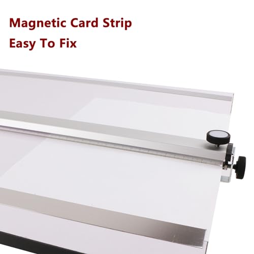Tavolo da disegno regolabile con righello e striscia magnetica per architetti e designer