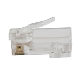 KLEIN TOOLS Modułowa wtyczka danych Pass-Thru, RJ45 CAT5e, złącza przelotowe 200 sztuk VDV826-762