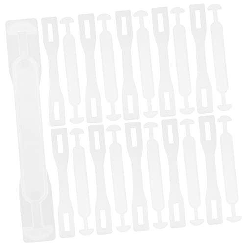 Poignée boîte carton VALICLUD lot de 100 pièces souples en PP pour emballage