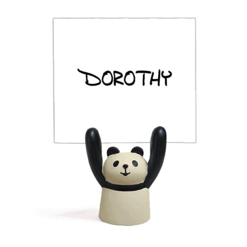 Porte-mémo Dorothy en forme de panda pour décoration de bureau