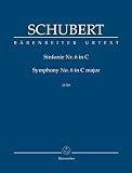 Schubert: Symphony No. 6 in C Major, D 589 (Study Score) -  Baerenreiter