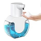 ソープディスペンサー 泡 自動 壁掛け おしゃれ 充電式 ディスペンサー 大容量 ホワイト 白 センサー オート 防水 キッチン