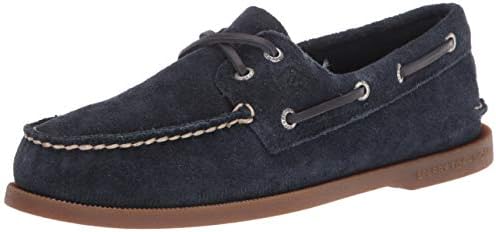 Sperry Mens A/O 2-Eye Suede Boat Shoe 