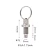 Micro Traders 2PCS Spring Plunger with Pull Ring M12 Quick Release Pin Stainless Steel Non-Locking Type Stubby Hand-Retractable Spring Plunger for Industrial Equipment