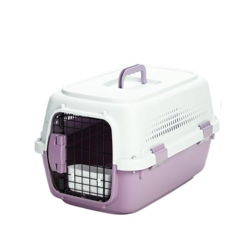 猫 キャリーケース ペットキャリー 小型犬用 猫用 上部開閉 通院 旅行 お出かけ 猫 ウサギ モルモット 子犬 (ピンク)