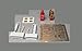 Dan Models 35244-1/35, 1/48 Fire Extinguishers on Stand â„–2 Resin Etching, Decal