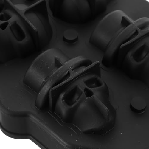 Molde para cubitos de hielo forma calavera NUOBESTY miniatura 5