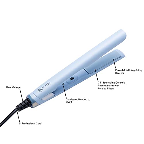 Plancha de pelo InStyler Wanderlust Mini 0.75" de viaje miniatura 6