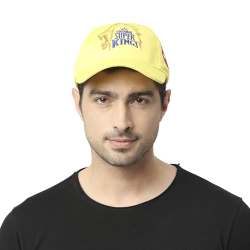 Gorra IPL Chennai Super King (CSK) Oficial 2023 Amarilla miniatura 1