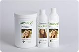 100% natural, 0% química. Set completo de polvo de arcilla / ghassoul para el cuidado del cabello y del cuerpo sin químicos ni jabones.