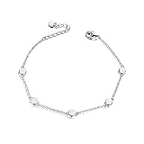 armband opal weiß ❤Kommt mit der Charm Geschenkbox, perfekte Geschenke für sich selbst, Kinder, Freundin, Mutter, Tochter, Schwester, Freunde, Frau, Geschäftspartner, an Geburtstag, Weihnachten, Erntedankfest, Muttertag, Jubiläumstag, Valentinstag Geschenk.