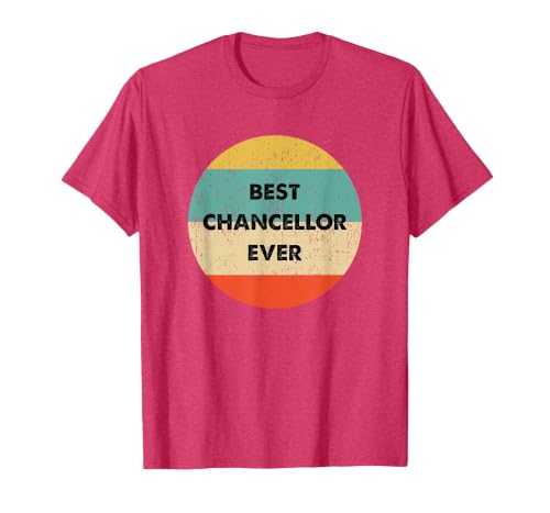 Chancellor Name T-Shirt, Men, Red Heather, Small