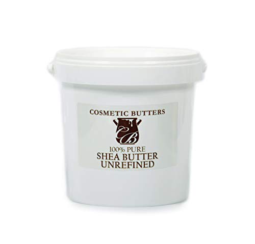 Manteca de karité sin refinar, 100 % pura y natural, 1 kg