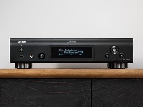 Denon Leitor de áudio digital DNP-2000NE, áudio sem fio para várias divisões, processamento Ultra AL