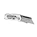 Husky Folding Sure-Grip Lock Back Utility Knife w/ Single Disposable Blade Included (Colors May Vary)