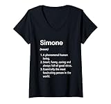 Photo Gallery donna simone definizione del nome dizionario divertente maglietta con collo a v Photo Gallery donna simone definizione del nome dizionario divertente maglietta con collo a v