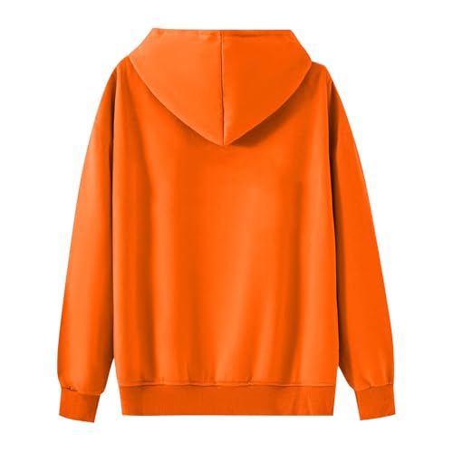 Big Kids Girls Boys Hoodies Oversized Sweatshirts Youth Solid Long Sleeve Hooded Pullover Tops for Children 4-14 Years2