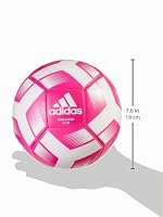 adidas Unisex-Adult Starlancer Club Ball, Team Shock Pink/White, 3 – Ansicht 2