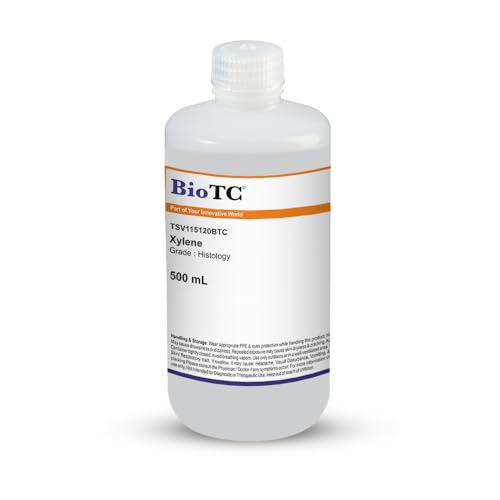 BioTC Xylene Histology Grade Laboratory Solvent Tissue Processing Clearing Agent Research Chemical -500 mL