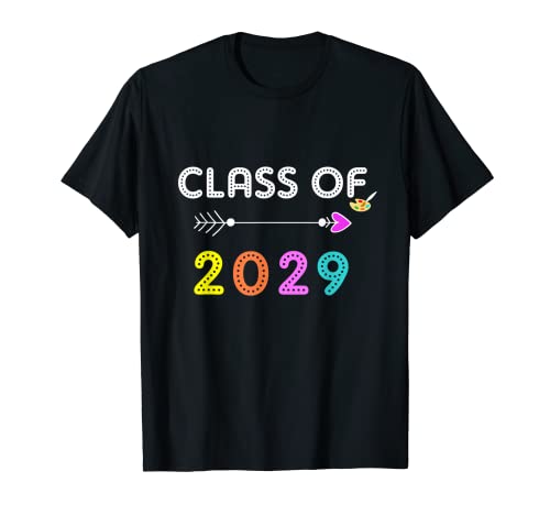 Class of 2029 Back to School 2021 2022 boy girl T-Shirt