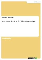 Neuronale Netze in Der Wertpapieranalyse 3668247919 Book Cover