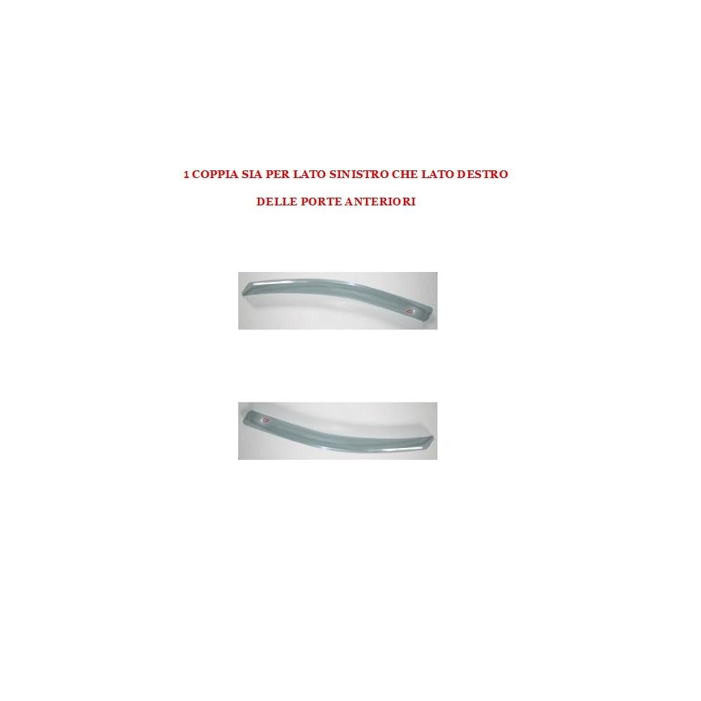 Deflettori Antivento Per Auto Dr 3.0 5p Dal 2023 - 2 Pezzi Per Vetri Anteriori, In PMMA Resistente - Foto 7