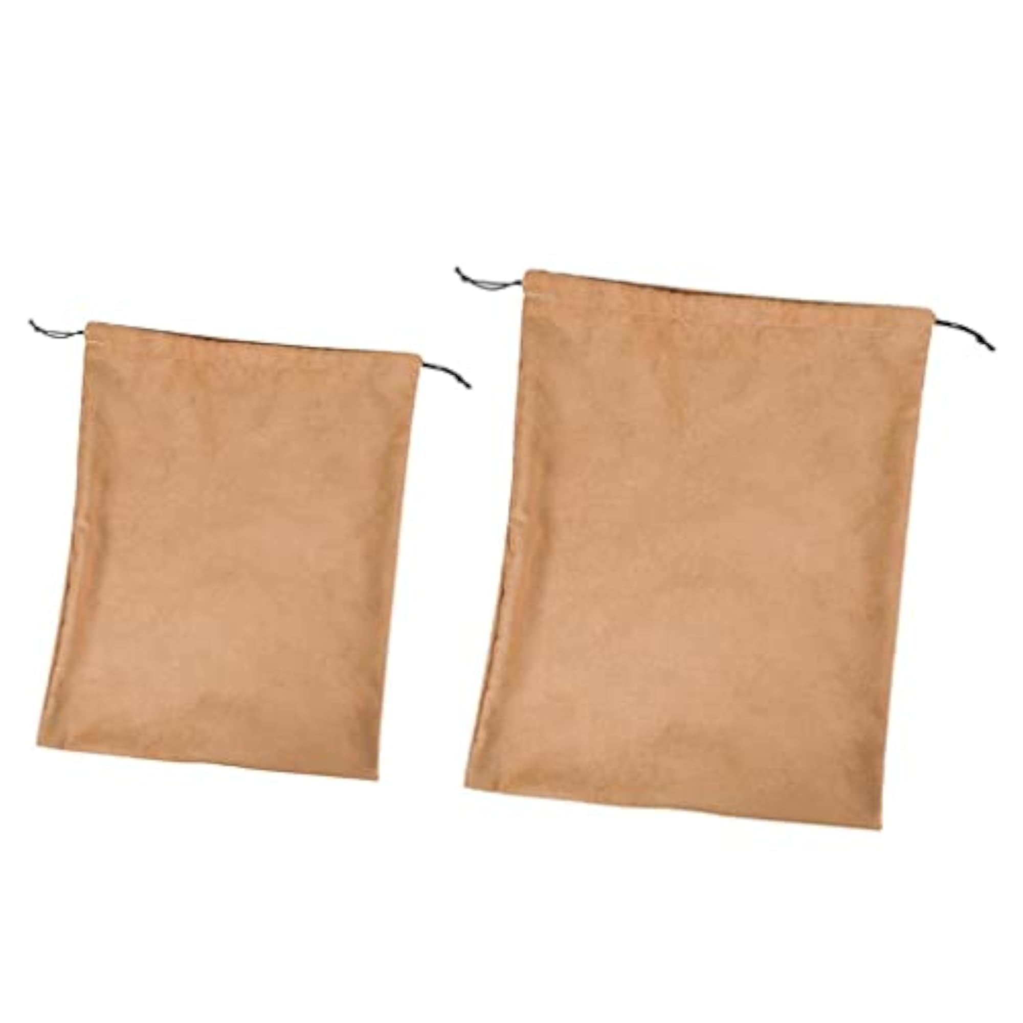 Large Plain Dust Cover Drawstring Bag for Handbags, Khaki