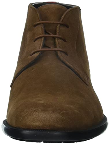 Image of HUGO Men's Kyron Suede Lace Up Desert Boot