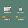 Bloomhouse - Two Time Oprah's Favorite Things Winner - 15 Piece Pots and Pans Heavy Duty Aluminum Premium PFA Free Ceramic Nonstick Dutch Oven Pot with Lid - Cappuccino Cream with Gold Handle #3