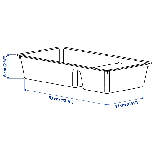 Insert de tiroir 33x17 cm blanc BILLINGEN ProTuning
