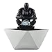 Zen'Light SCFR19-C12 Fontana da Interno in Poliresina, Nero e Bianco, 17 x 17 x 24 cm