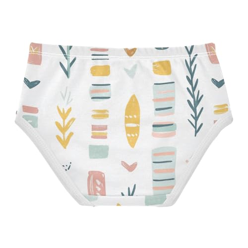 GuoChe Briefs Panties Training Comfort Color for Toddler Girls in Sizes 2T,3T, 4T, 5T, 6Y and 8Y2