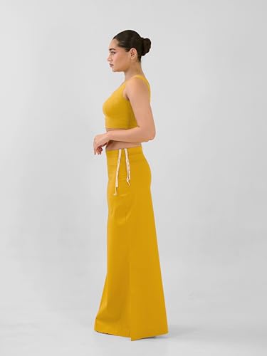 Image of I AM BY DOLLYJAIN D'coat Simple with Extender Length Adjustable for Women - 99% Cotton, 1% Lycra Stylish Lightweight Coat for Casual and Formal Wear