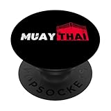 Muay Thai Kampfring Sport PopSockets Klebender PopGrip